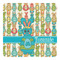Fun Easter Bunnies Square Decal