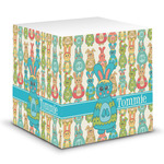 Fun Easter Bunnies Sticky Note Cube (Personalized)