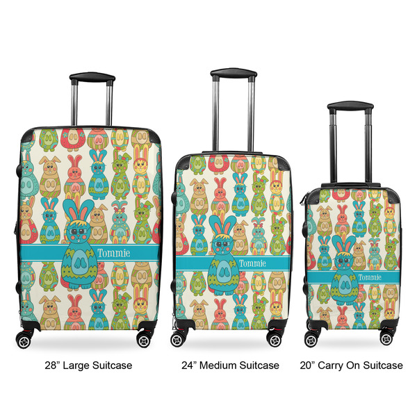Fun Easter Bunnies Suitcase Set 1 - APPROVAL
