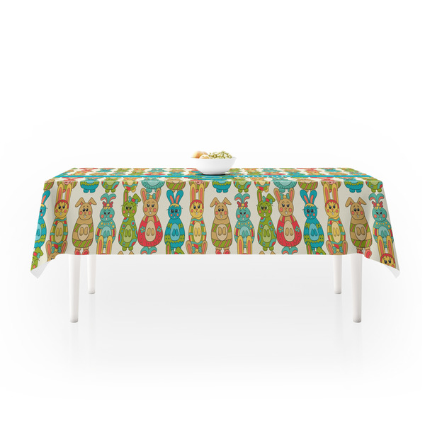 Fun Easter Bunnies Tablecloths (58"x102") - MAIN
