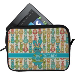 Fun Easter Bunnies Tablet Case / Sleeve - Small (Personalized)