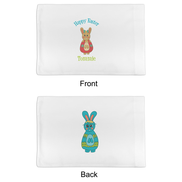Fun Easter Bunnies Toddler Pillow Case - APPROVAL (partial print)