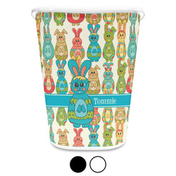 Fun Easter Bunnies Waste Basket (Personalized)