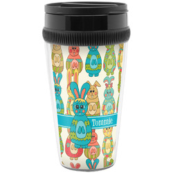 Fun Easter Bunnies Acrylic Travel Mug without Handle (Personalized)