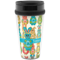Fun Easter Bunnies Acrylic Travel Mug without Handle (Personalized)