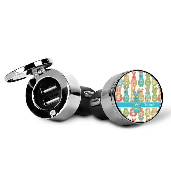 Fun Easter Bunnies USB Car Charger