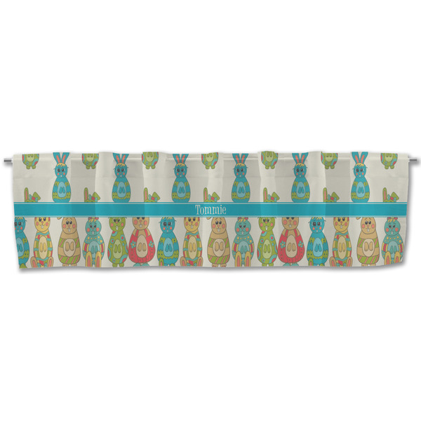 Fun Easter Bunnies Valance - Front