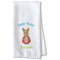Fun Easter Bunnies Waffle Towel - Partial Print Print Style Image