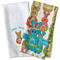 Fun Easter Bunnies Waffle Weave Towels - Two Print Styles