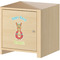 Fun Easter Bunnies Wall Graphic on Wooden Cabinet