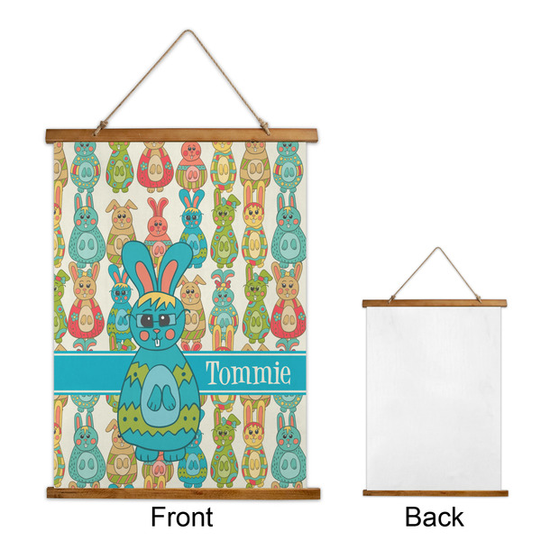 Fun Easter Bunnies Wall Hanging Tapestry - Portrait - APPROVAL