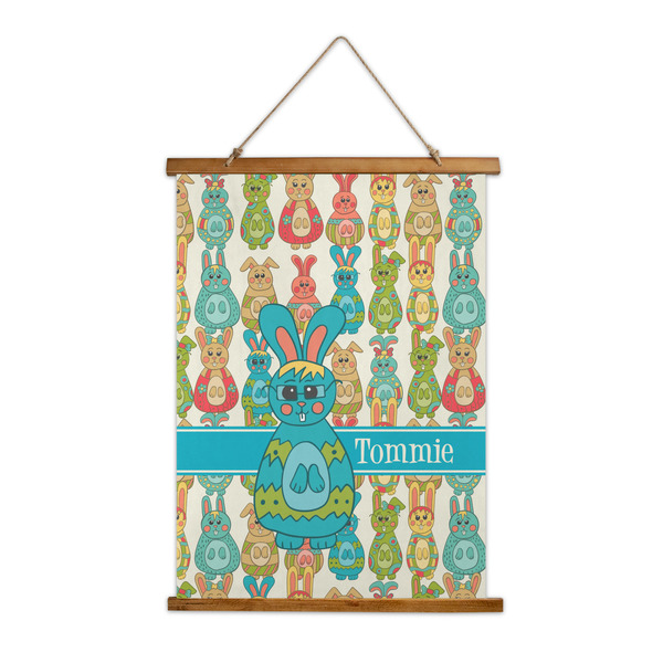 Custom Fun Easter Bunnies Wall Hanging Tapestry (Personalized)