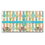 Fun Easter Bunnies Wall Mounted Coat Rack (Personalized)