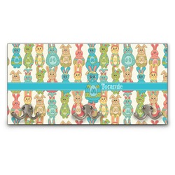 Fun Easter Bunnies Wall Mounted Coat Rack (Personalized)