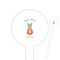 Fun Easter Bunnies Round Plastic Food Picks (Personalized)