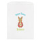 Fun Easter Bunnies White Treat Bag - Front View