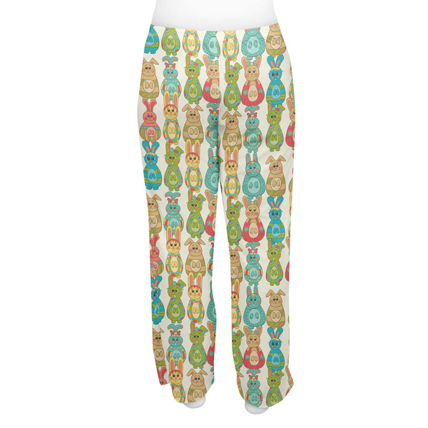 Fun Easter Bunnies Women's Pj on model - Back