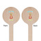 Fun Easter Bunnies Wooden 6" Stir Stick - Round - Double Sided - Front & Back