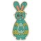 Fun Easter Bunnies Wooden Sticker - Main