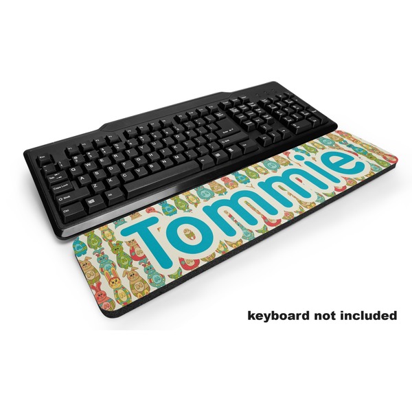 Custom Fun Easter Bunnies Keyboard Wrist Rest (Personalized)