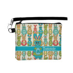 Fun Easter Bunnies Wristlet ID Case w/ Name or Text