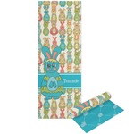 Fun Easter Bunnies Yoga Mat - Printable Front and Back (Personalized)