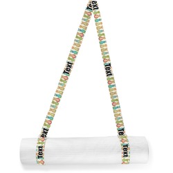 Fun Easter Bunnies Yoga Mat Strap (Personalized)