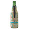 Fun Easter Bunnies Zipper Bottle Cooler - BACK (bottle)