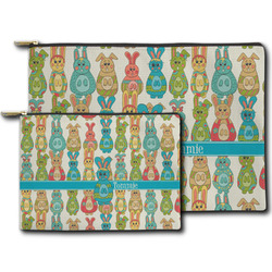 Fun Easter Bunnies Zipper Pouch (Personalized)