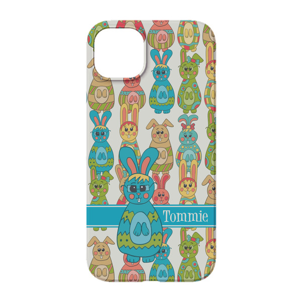 Fun Easter Bunnies iPhone 14 Pro Case - Back