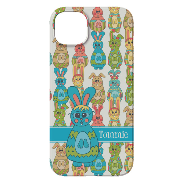 Fun Easter Bunnies iPhone 14 Pro Max Case - Back