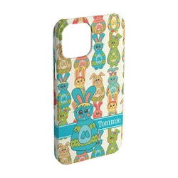 Fun Easter Bunnies iPhone Case - Plastic - iPhone 15 (Personalized)