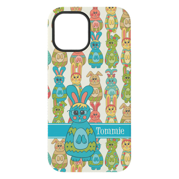 Fun Easter Bunnies iPhone 15 Pro Max Tough Case - Back