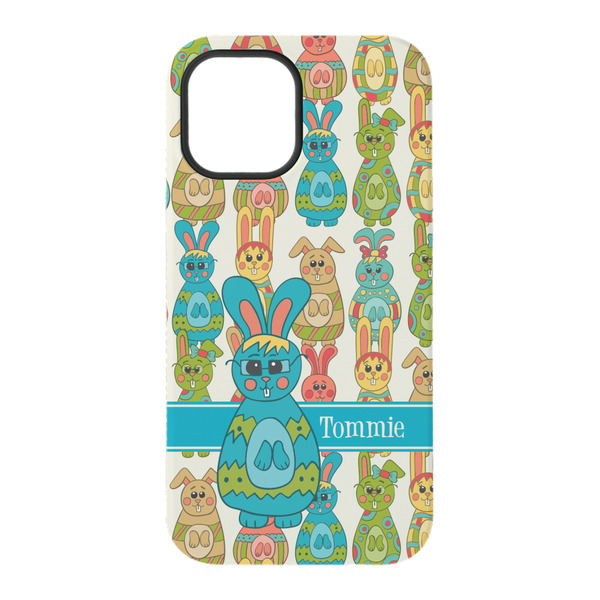 Fun Easter Bunnies iPhone 15 Tough Case - Back