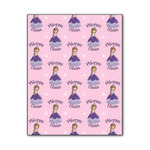Custom Princess Wood Print - 11x14 (Personalized)