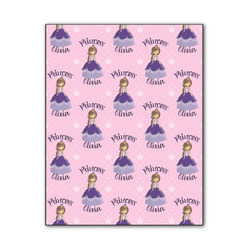 Custom Princess Wood Print - 11x14 (Personalized)