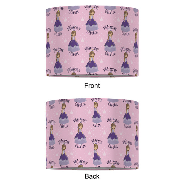 Custom Princess 12" Drum Lampshade - APPROVAL (Fabric)