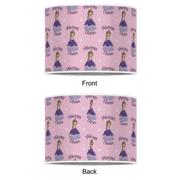 Custom Princess 12" Drum Lampshade - APPROVAL (Poly Film)
