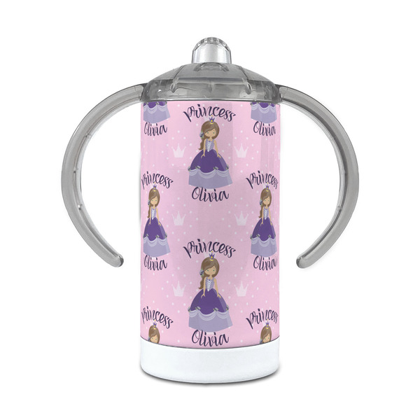 Custom Custom Princess 12 oz Stainless Steel Sippy Cup (Personalized)