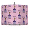 Custom Princess 16" Drum Pendant Lamp - Fabric (Personalized)