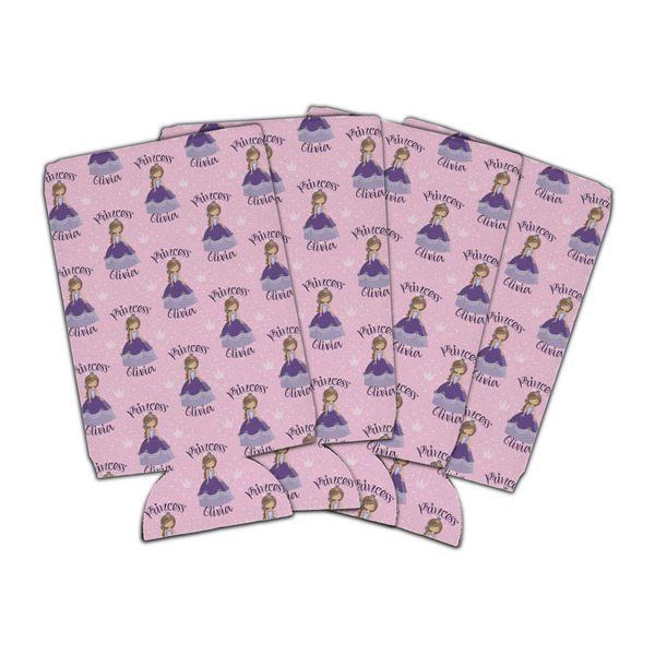 Custom Custom Princess Can Cooler (16 oz) - Set of 4 (Personalized)