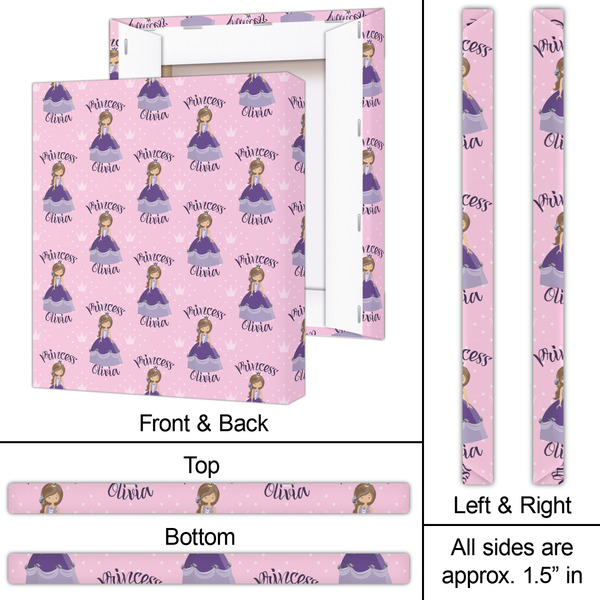 Custom Princess 20x24 - Canvas Print - Approval