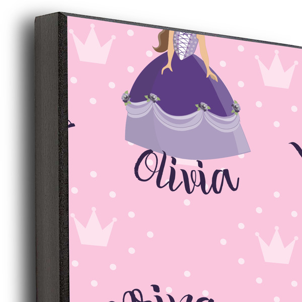 Custom Princess 20x24 Wood Print - Closeup