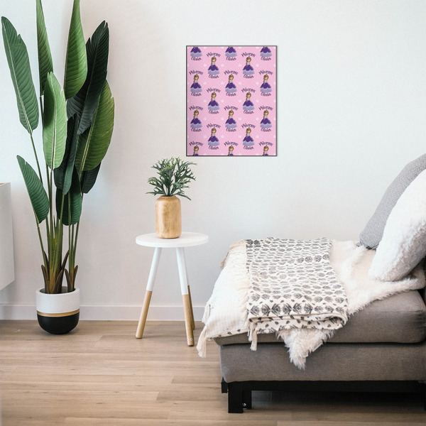 Custom Princess 20x24 Wood Print - In Context