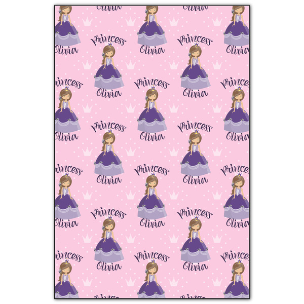 Custom Custom Princess Wood Print - 20x30 (Personalized)