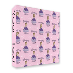 Custom Princess 3 Ring Binder - Full Wrap (Personalized)