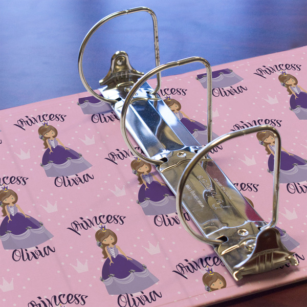 Custom Princess 3 Ring Binders - Full Wrap - 3" - DETAIL