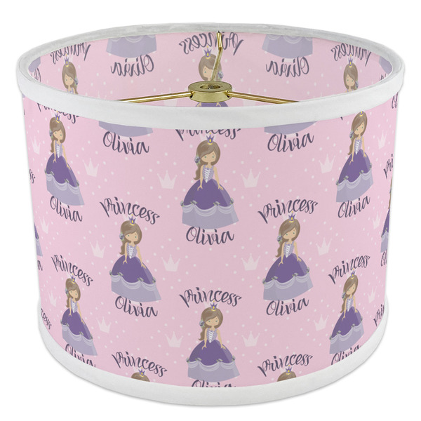 Custom Princess 8" Drum Lampshade - ANGLE Poly-Film