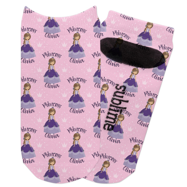 Custom Custom Princess Adult Ankle Socks (Personalized)