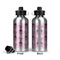 Custom Princess Aluminum Water Bottle - Front and Back